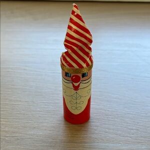 Vintage Santa Christmas Unique Rare Match Box Holder Decor Korea Boston